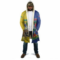 Custom Brazil And Haiti Football Cloak Jaguar With Kanson Wouj Special Style