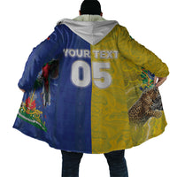 Custom Brazil And Haiti Football Cloak Jaguar With Kanson Wouj Special Style
