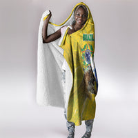 Brazil And Haiti Football Hooded Blanket Jaguar With Kanson Wouj Special Style