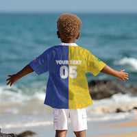 Custom Brazil And Haiti Football Kid Hawaiian Shirt Jaguar With Kanson Wouj Special Style