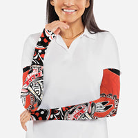 Canada National Indigenous Peoples Day Arm Sleeves Haida Art Eagle