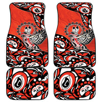 Canada National Indigenous Peoples Day Car Mats Haida Art Eagle