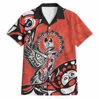 Canada National Indigenous Peoples Day Hawaiian Shirt Haida Art Eagle