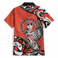 Canada National Indigenous Peoples Day Hawaiian Shirt Haida Art Eagle