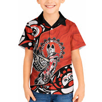 Canada National Indigenous Peoples Day Hawaiian Shirt Haida Art Eagle