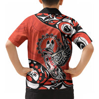 Canada National Indigenous Peoples Day Hawaiian Shirt Haida Art Eagle