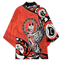 Canada National Indigenous Peoples Day Kimono Haida Art Eagle