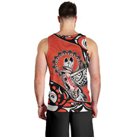 Canada National Indigenous Peoples Day Men Tank Top Haida Art Eagle