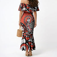 Canada National Indigenous Peoples Day Mermaid Dress Haida Art Eagle