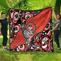 Canada National Indigenous Peoples Day Quilt Haida Art Eagle