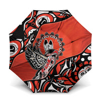 Canada National Indigenous Peoples Day Umbrella Haida Art Eagle