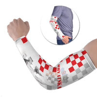 Personalized Croatia Hrvatska Arm Sleeves National Day 2026 White Version