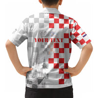 Personalized Croatia Hrvatska Hawaiian Shirt National Day 2026 White Version