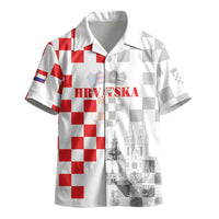 Personalized Croatia Hrvatska Kid Hawaiian Shirt National Day 2026 White Version
