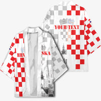 Personalized Croatia Hrvatska Kimono National Day 2026 White Version