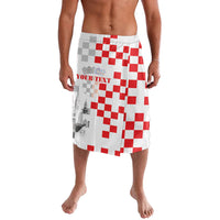 Personalized Croatia Hrvatska Lavalava National Day 2026 White Version