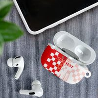 Personalized Croatia Hrvatska AirPods Case National Day 2026 Red Version
