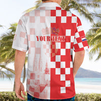 Personalized Croatia Hrvatska Hawaiian Shirt National Day 2026 Red Version