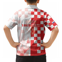 Personalized Croatia Hrvatska Hawaiian Shirt National Day 2026 Red Version