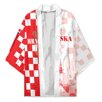 Personalized Croatia Hrvatska Kimono National Day 2026 Red Version
