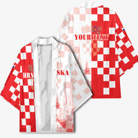 Personalized Croatia Hrvatska Kimono National Day 2026 Red Version