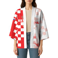 Personalized Croatia Hrvatska Kimono National Day 2026 Red Version
