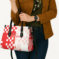 Personalized Croatia Hrvatska Leather Bag National Day 2026 Red Version