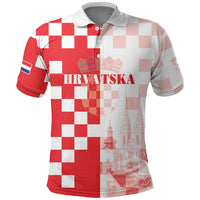 Personalized Croatia Hrvatska Polo Shirt National Day 2026 Red Version