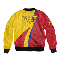 Custom Colombia 2024 Football Bomber Jacket Go Champions Los Cafeteros LT05 - Wonder Print Shop