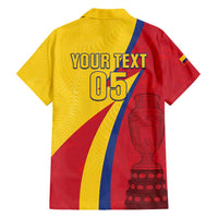 Custom Colombia 2024 Football Hawaiian Shirt Go Champions Los Cafeteros LT05 - Wonder Print Shop
