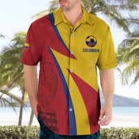 Custom Colombia 2024 Football Hawaiian Shirt Go Champions Los Cafeteros LT05 - Wonder Print Shop