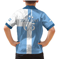 Custom Argentina 2024 Football Family Matching Mermaid Dress and Hawaiian Shirt Sport Style LT05 - Wonder Print Shop