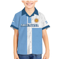 Custom Argentina 2024 Football Family Matching Mermaid Dress and Hawaiian Shirt Sport Style LT05 - Wonder Print Shop