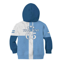 Custom Argentina 2024 Football Kid Hoodie Sport Style LT05 - Wonder Print Shop