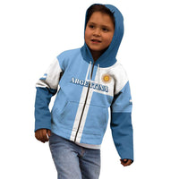 Custom Argentina 2024 Football Kid Hoodie Sport Style LT05 - Wonder Print Shop