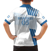Custom Argentina 2024 Football Family Matching Off Shoulder Maxi Dress and Hawaiian Shirt Go Champions La Albiceleste LT05 - Wonder Print Shop