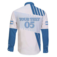 Custom Argentina 2024 Football Family Matching Off Shoulder Short Dress and Hawaiian Shirt Go Champions La Albiceleste LT05 - Wonder Print Shop