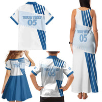 Custom Argentina 2024 Football Family Matching Tank Maxi Dress and Hawaiian Shirt Go Champions La Albiceleste LT05 - Wonder Print Shop