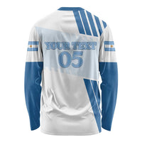 Custom Argentina 2024 Football Long Sleeve Shirt Go Champions La Albiceleste LT05 - Wonder Print Shop