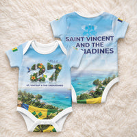 Saint Vincent And The Grenadines Baby Onesie October 27 Independence Day