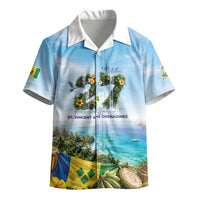 Saint Vincent And The Grenadines Kid Hawaiian Shirt October 27 Independence Day