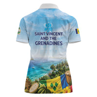 Saint Vincent And The Grenadines Women Polo Shirt October 27 Independence Day
