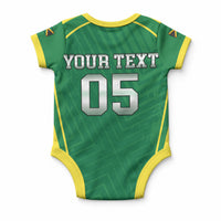 Custom 2026 Jamaica Cricket Queens Baby Onesie Sporty Style