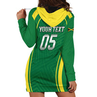 Custom 2026 Jamaica Cricket Queens Hoodie Dress Sporty Style