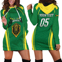 Custom 2026 Jamaica Cricket Queens Hoodie Dress Sporty Style