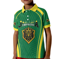 Custom 2026 Jamaica Cricket Queens Kid Polo Shirt Sporty Style