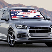 This is The Turning Point Auto Sun Shade Patriotic American - Wonder Print Shop