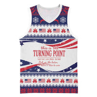 This is The Turning Point Basketball Jersey Patriotic American - Wonder Print Shop