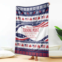 This is The Turning Point Blanket Patriotic American - Wonder Print Shop
