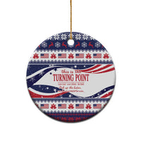 This is The Turning Point Ceramic Ornament Patriotic American - Wonder Print Shop